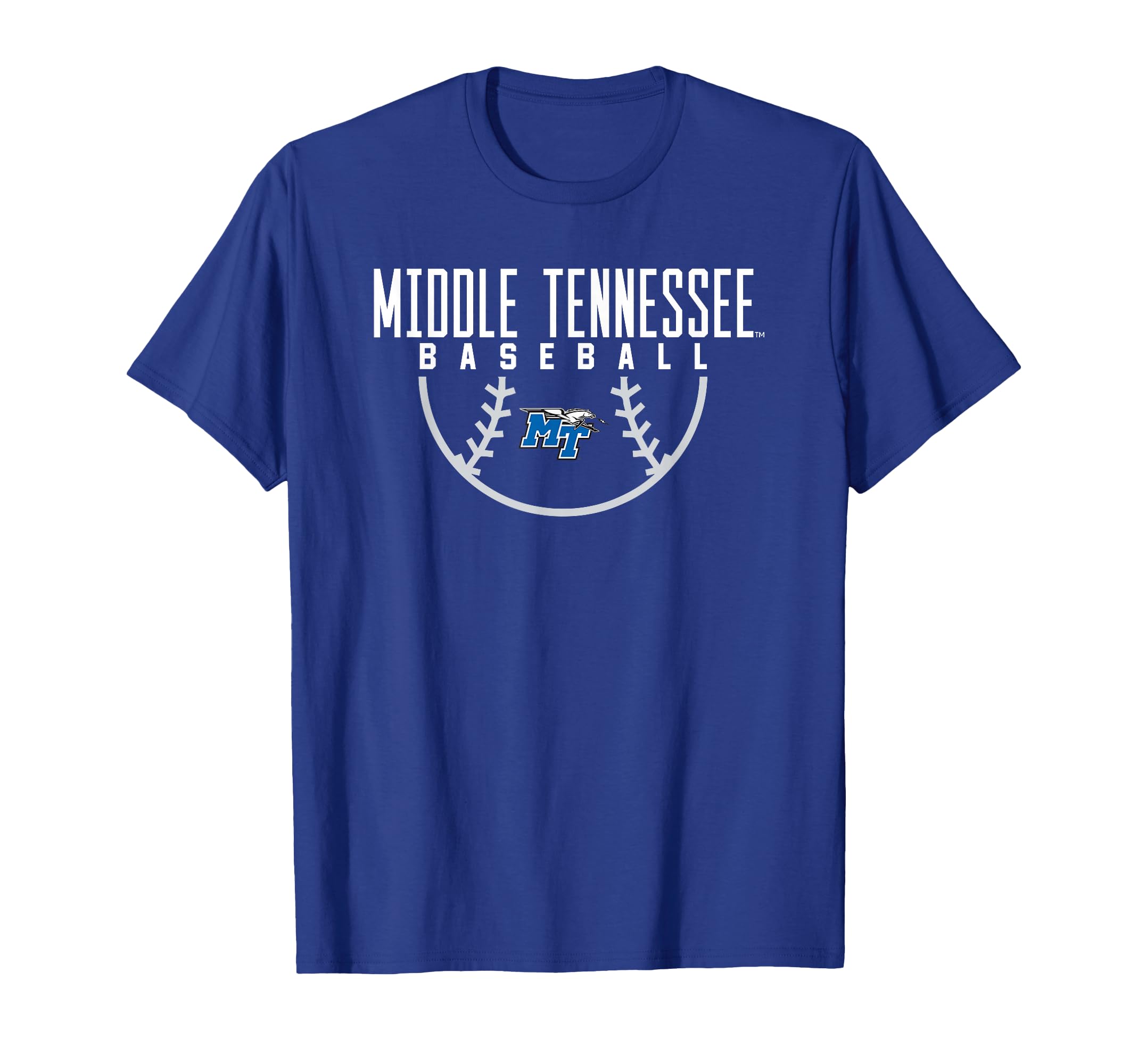 Middle Tennessee Mtsu Blue T-Shirt - Casual Everyday Wear Men Women - T-Shirt, Sweatshirt, Hoodie