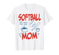 Softball Mom Mama Team Game Day T-Shirt - Unique Graphic Unisex - T-Shirt, Sweatshirt, Hoodie