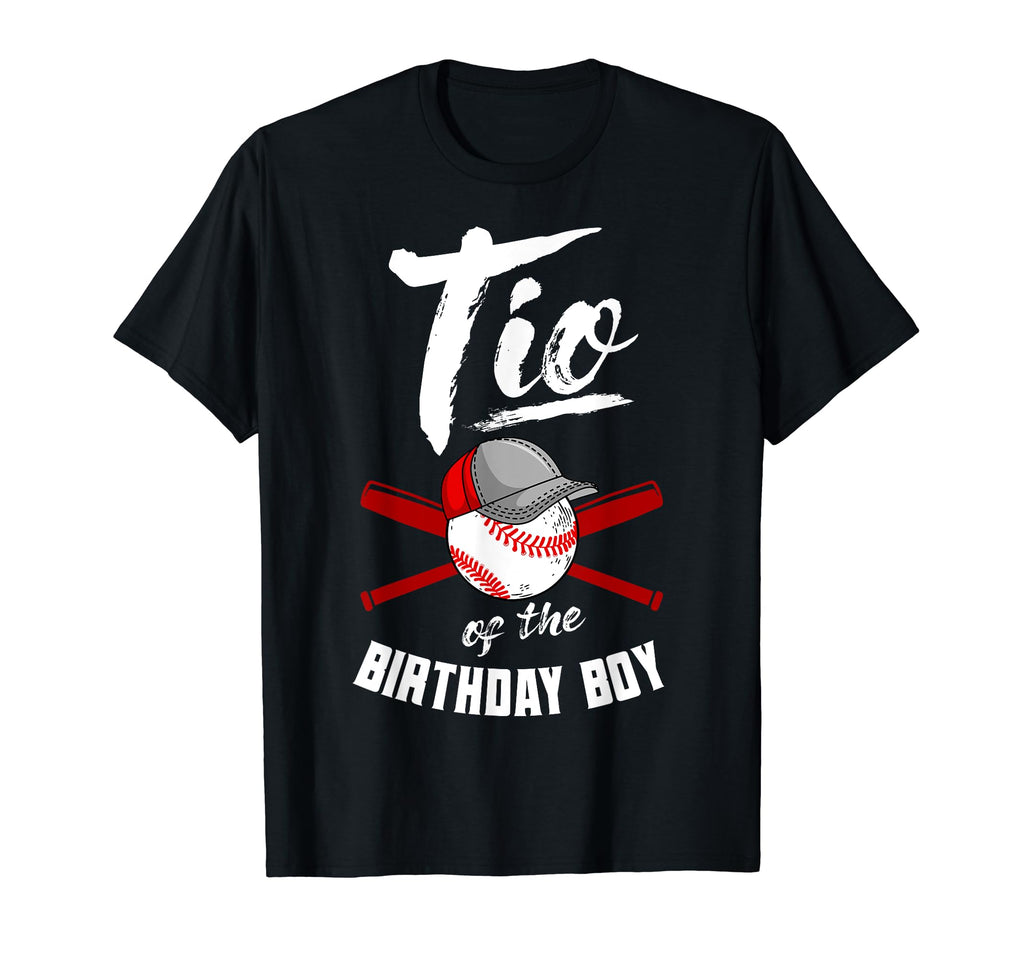 Tio Birthday Baseball Bday Party T-Shirt - Unique Graphic Unisex - T-Shirt, Sweatshirt, Hoodie