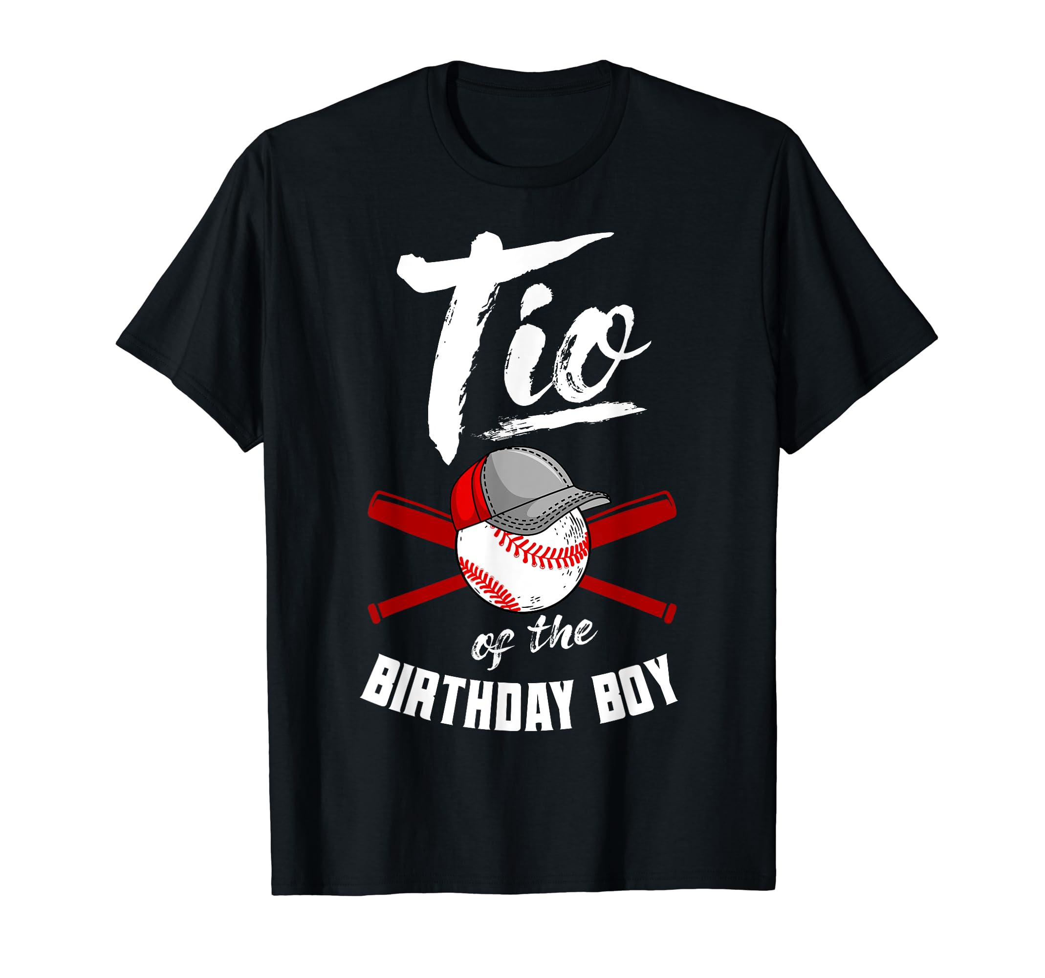 Tio Birthday Baseball Bday Party T-Shirt - Unique Graphic Unisex - T-Shirt, Sweatshirt, Hoodie