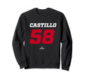Luis Castillo Cincinnati Ohio Sweatshirt - Aesthetic Graphic for Adults - T-Shirt, Sweatshirt, Hoodie