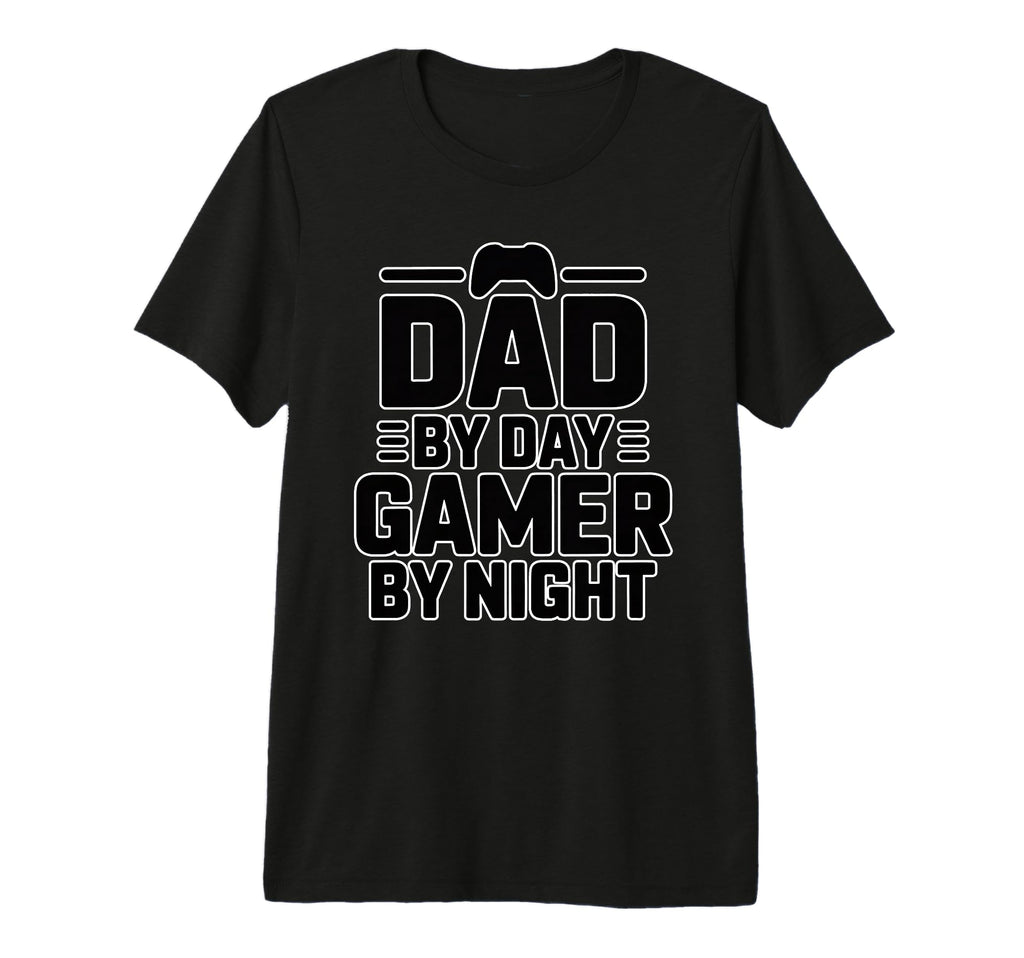 Dad Day Gamer Night Tri Blend T-Shirt - Graphic Print Men Women - T-Shirt, Sweatshirt, Hoodie
