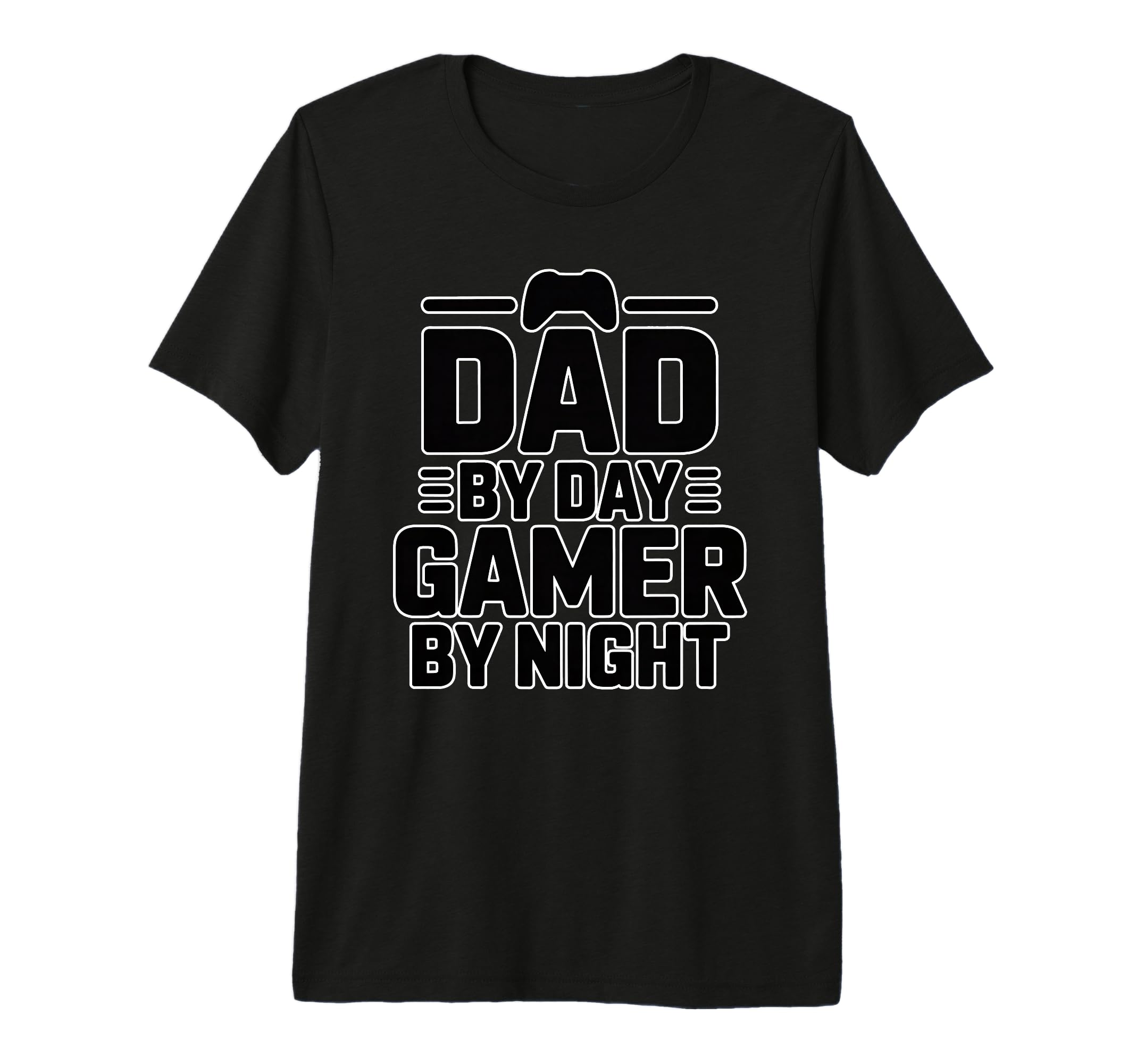 Dad Day Gamer Night Tri Blend T-Shirt - Graphic Print Men Women - T-Shirt, Sweatshirt, Hoodie