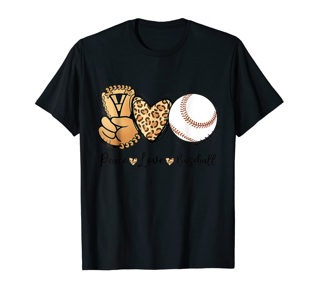 Peace Love Baseball T-Shirt - Streetwear Style Unisex - T-Shirt, Sweatshirt, Hoodie