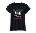 Baseball Nana Game Day Baseball Grandma T-Shirt - Custom Art Print Unisex - T-Shirt, Sweatshirt, Hoodie