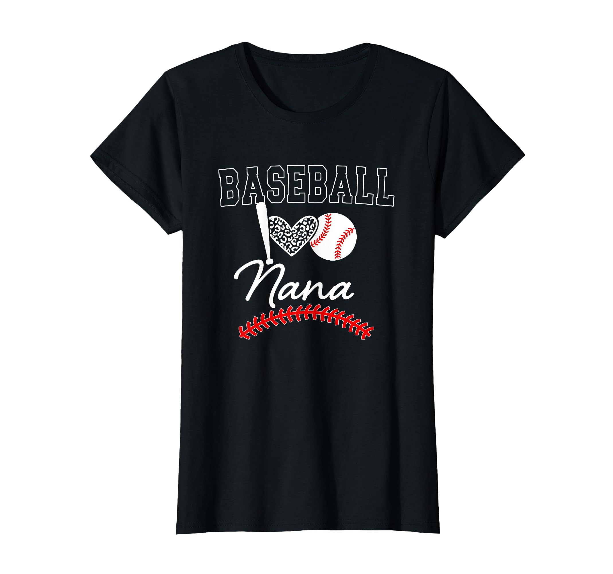Baseball Nana Game Day Baseball Grandma T-Shirt - Custom Art Print Unisex - T-Shirt, Sweatshirt, Hoodie