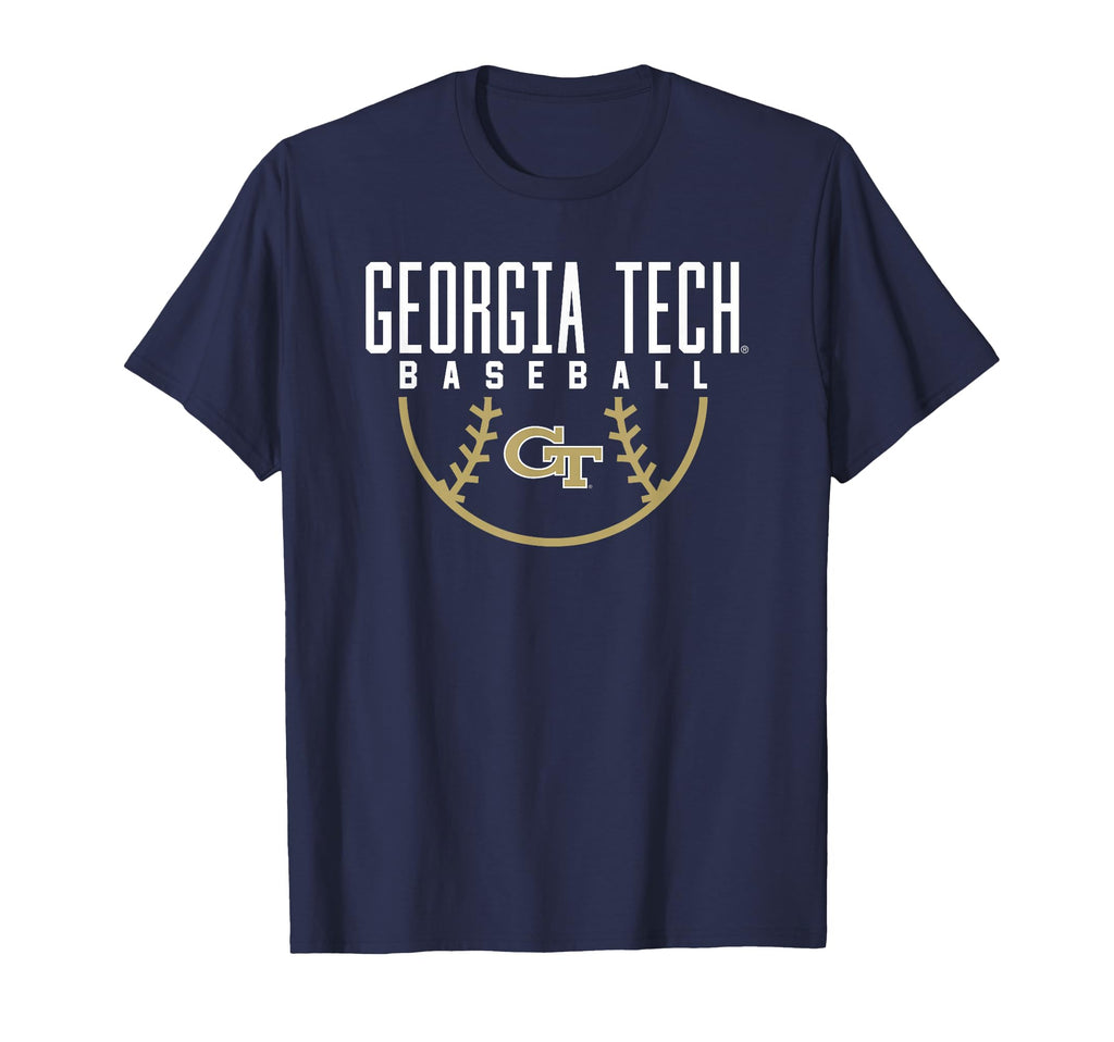 Georgia Tech Yellow Jackets Baseball T-Shirt - Minimalist Print for Adults - T-Shirt, Sweatshirt, Hoodie
