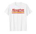 Houston Texas Weathered Stripe T-Shirt - Custom Art Print for Adults - T-Shirt, Sweatshirt, Hoodie