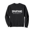 Spartan Inspired Baseball Sweatshirt - Minimalist Print Unisex - T-Shirt, Sweatshirt, Hoodie