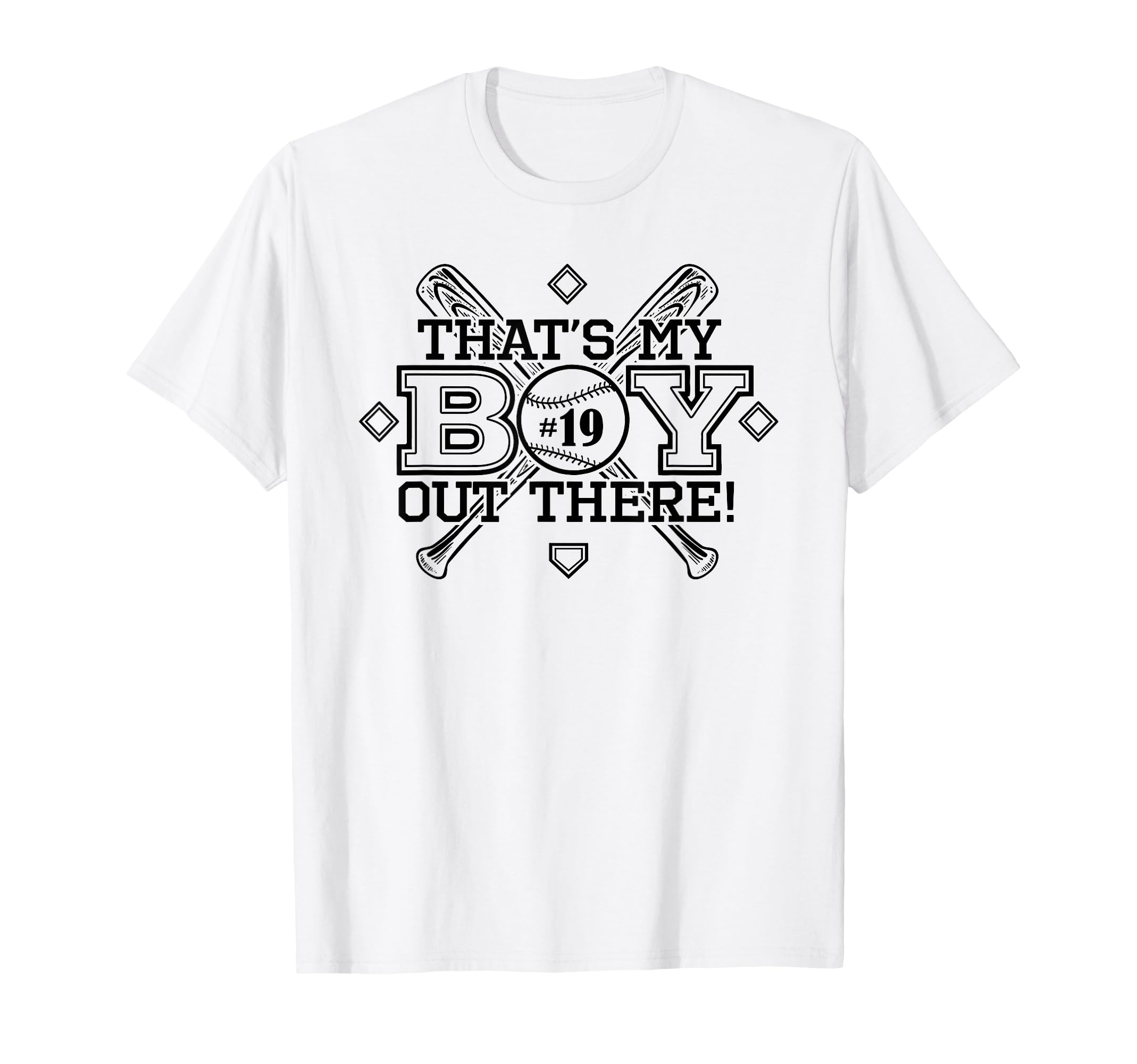 Baseball Mom Dad Thats My Proud T-Shirt - Streetwear Style Men Women - T-Shirt, Sweatshirt, Hoodie