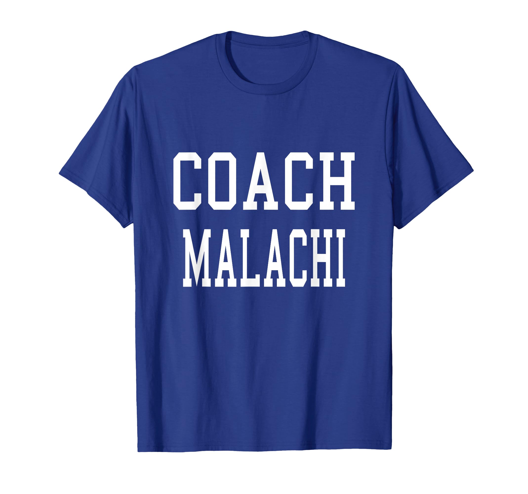 Coach Malachi Custom Football Soccer T-Shirt - Custom Art Print for Adults - T-Shirt, Sweatshirt, Hoodie