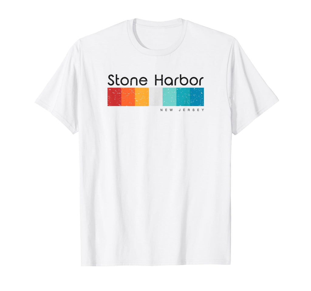 Stone Harbor Nj New Jersey T-Shirt - Minimalist Print Men Women - T-Shirt, Sweatshirt, Hoodie