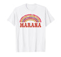 Marana Hippie Rainbow 60S 70S Groovy T-Shirt - Streetwear Style Unisex - T-Shirt, Sweatshirt, Hoodie