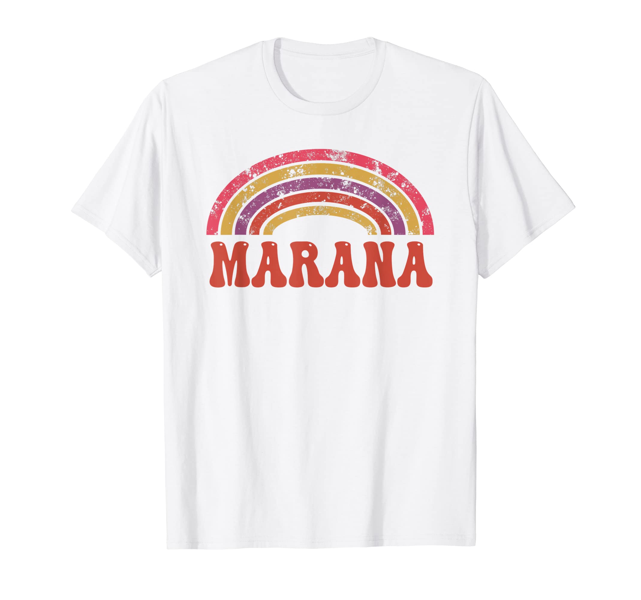Marana Hippie Rainbow 60S 70S Groovy T-Shirt - Streetwear Style Unisex - T-Shirt, Sweatshirt, Hoodie