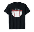 Sacramento Skyline Cityscape Baseball T-Shirt - Unique Graphic Unisex - T-Shirt, Sweatshirt, Hoodie
