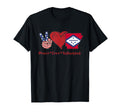 Peace Love Arkansas T-Shirt - Trendy Graphic Unisex - T-Shirt, Sweatshirt, Hoodie