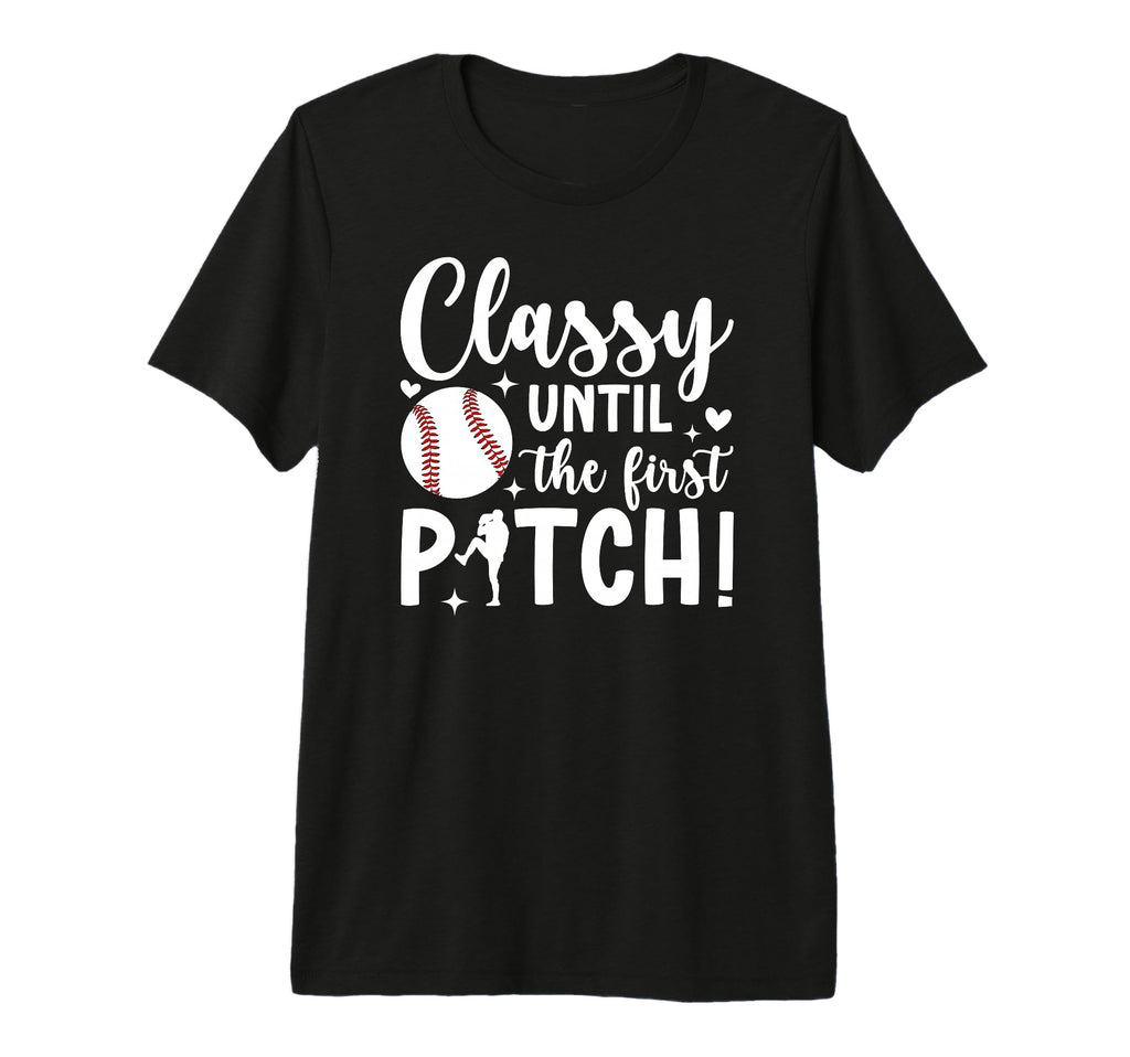 Baseball Pitcher Mom Funny Mom Baseball T-Shirt - Custom Art Print Unisex - T-Shirt, Sweatshirt, Hoodie