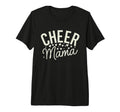 Cheer Mom Mother Bow Cheerleader Game T-Shirt - Minimalist Print Men Women - T-Shirt, Sweatshirt, Hoodie