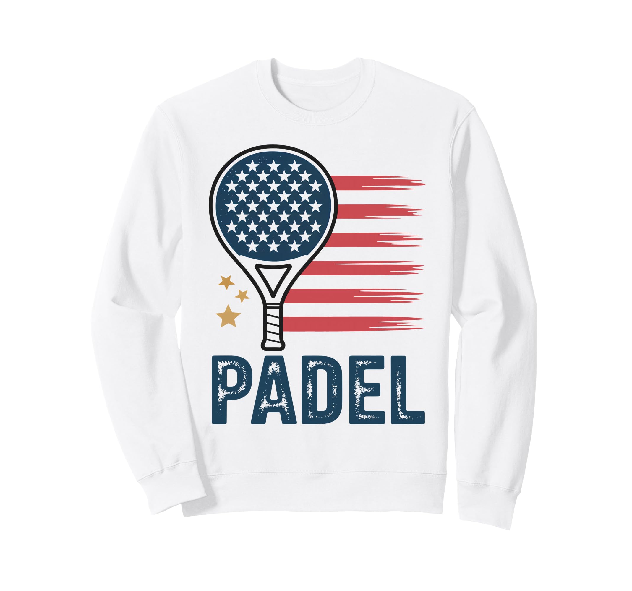 Patriotic Padel Usa Sweatshirt - Casual Everyday Wear for Adults - T-Shirt, Sweatshirt, Hoodie