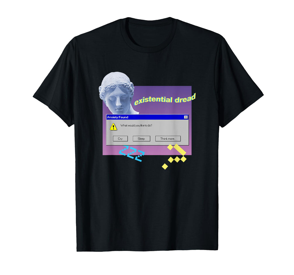 Anxiety What Would You Like To Do T-Shirt - Graphic Print Men Women - T-Shirt, Sweatshirt, Hoodie