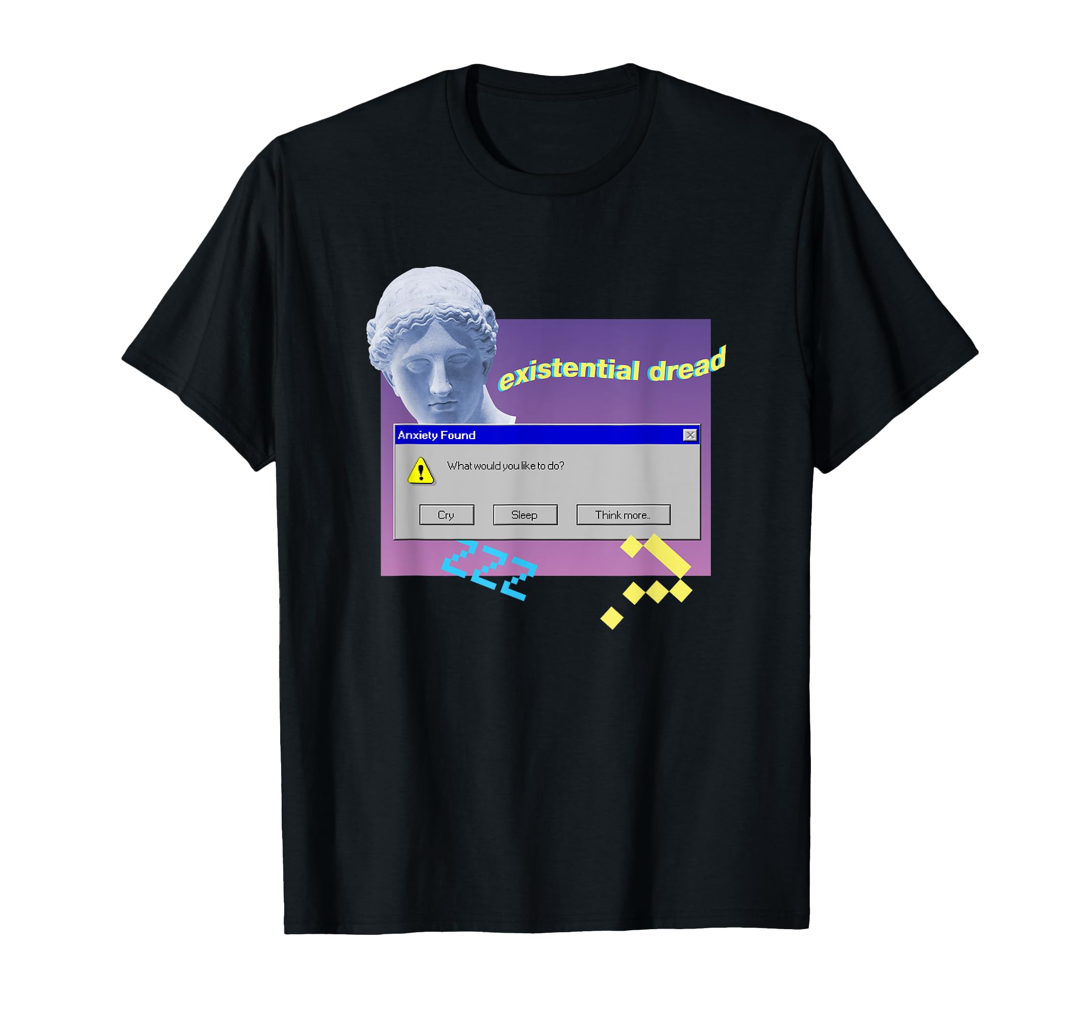 Anxiety What Would You Like To Do T-Shirt - Graphic Print Men Women - T-Shirt, Sweatshirt, Hoodie