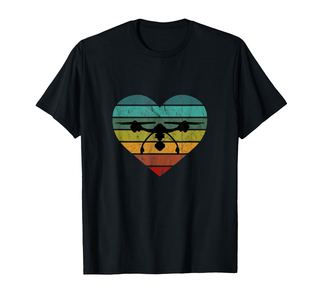 Drone Pilot Quadcopter Multicopter T-Shirt - Unique Graphic Men Women - T-Shirt, Sweatshirt, Hoodie
