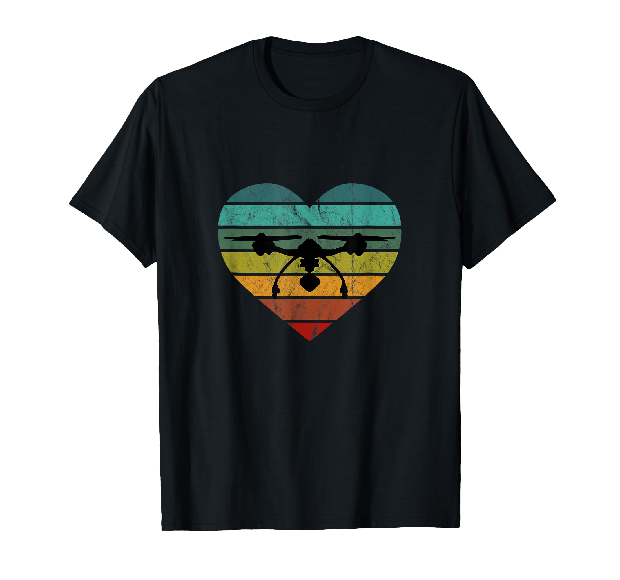 Drone Pilot Quadcopter Multicopter T-Shirt - Unique Graphic Men Women - T-Shirt, Sweatshirt, Hoodie