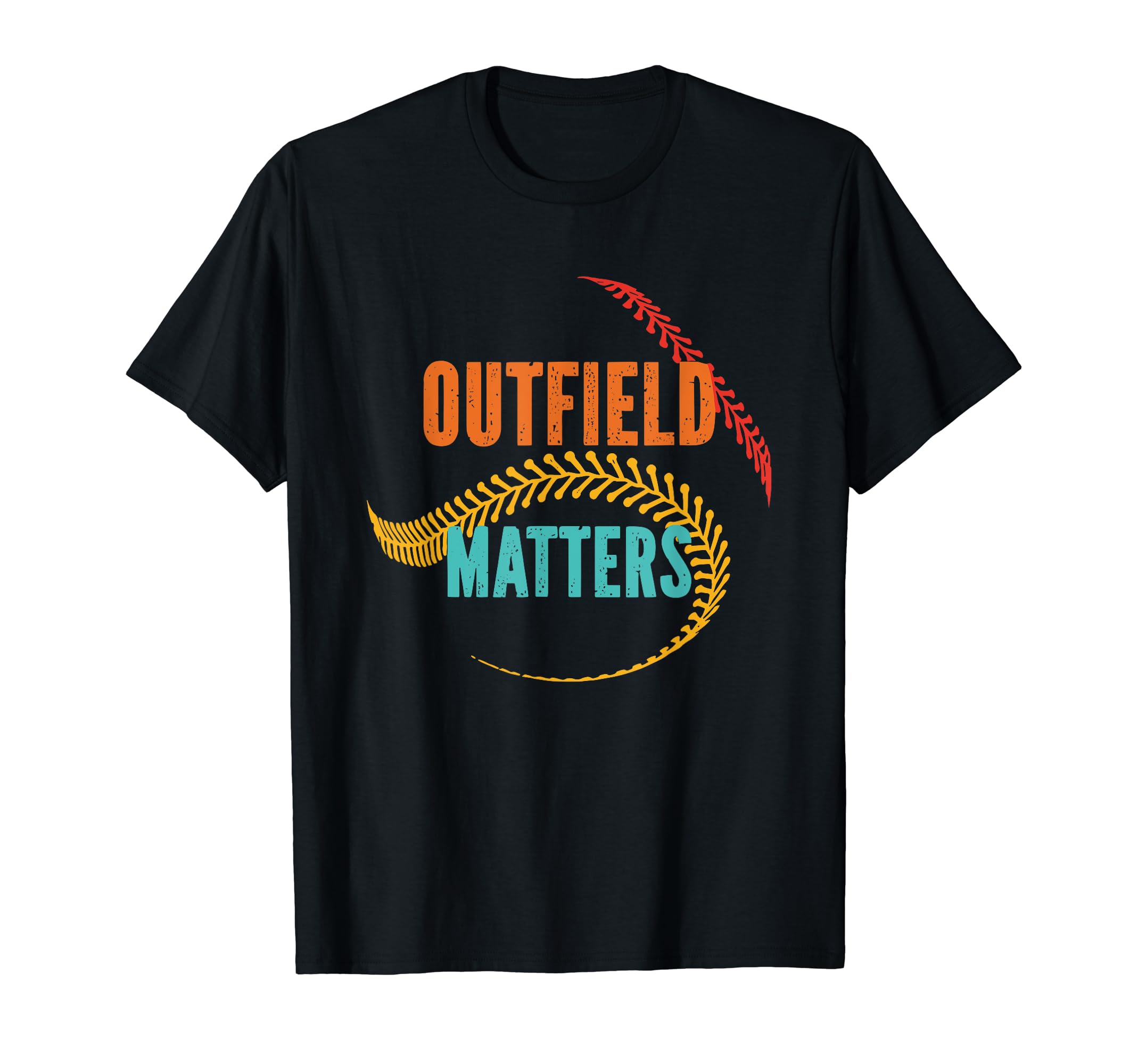 Outfield Matter Baseball T-Shirt - Streetwear Style for Adults - T-Shirt, Sweatshirt, Hoodie