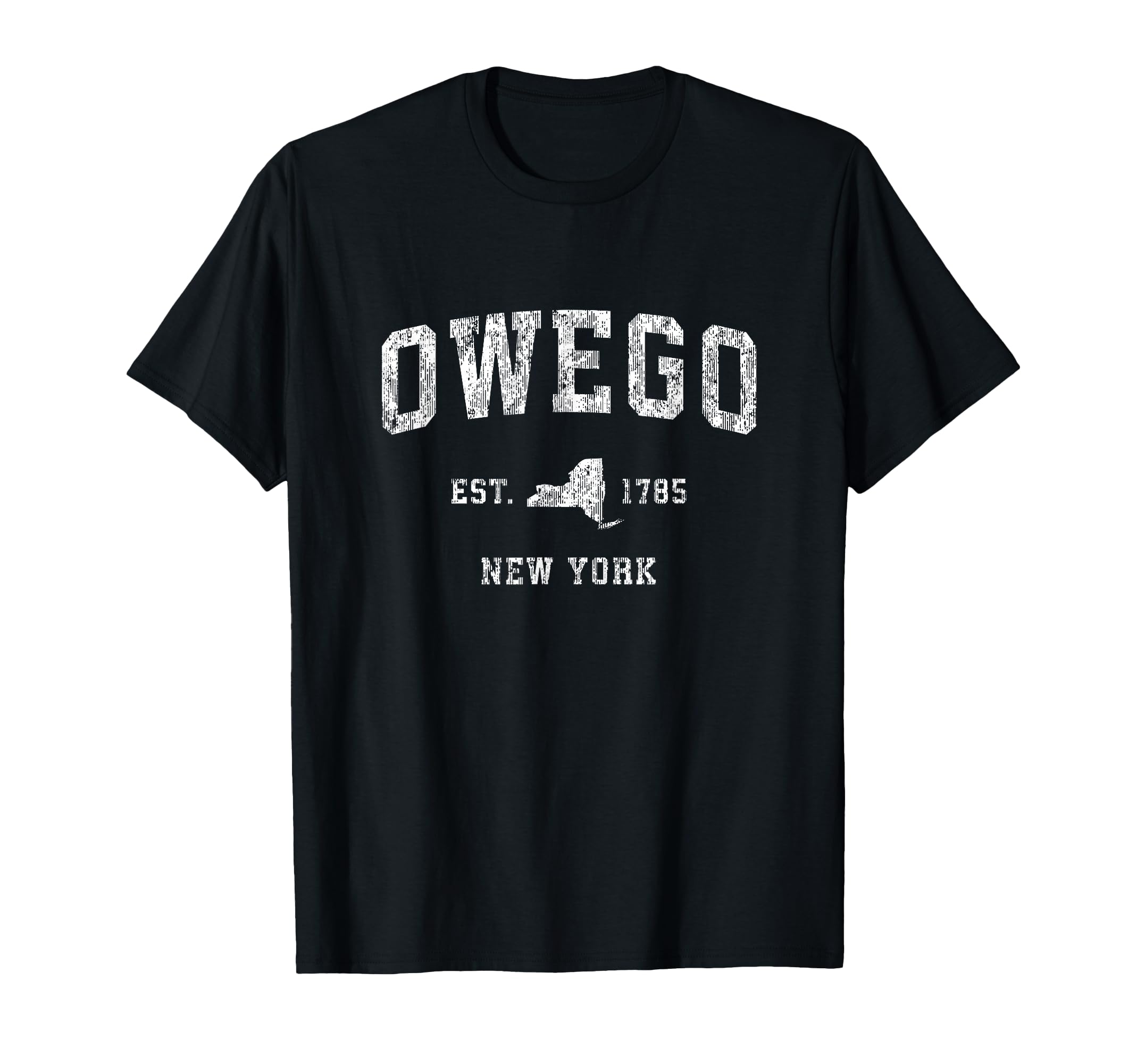 Owego New York Ny Athletic Sports T-Shirt - Minimalist Print for Adults - T-Shirt, Sweatshirt, Hoodie