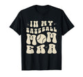 Groovy My Baseball Mom Era T-Shirt - Minimalist Print Men Women - T-Shirt, Sweatshirt, Hoodie