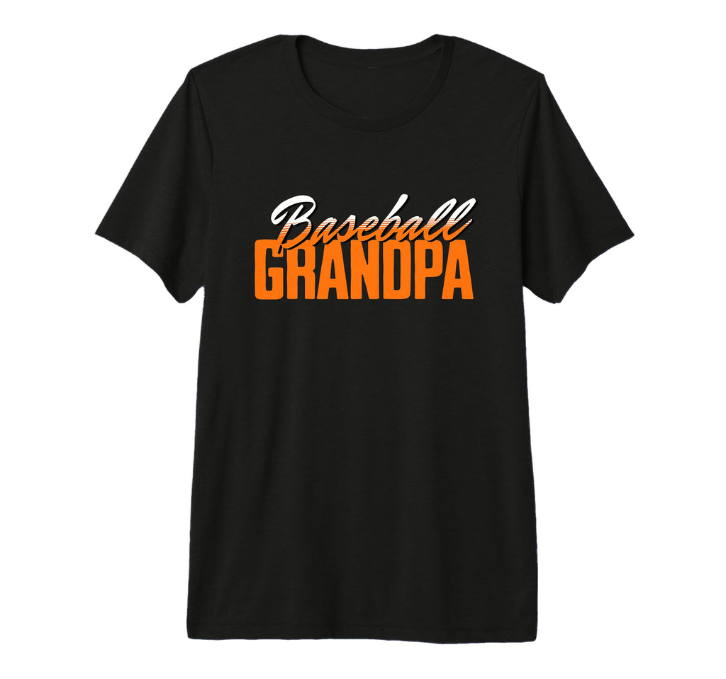 Mens Baseball Grandpa Grandfather Sports T-Shirt - Minimalist Print Unisex - T-Shirt, Sweatshirt, Hoodie