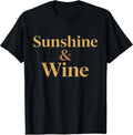 Sunshine And Wine For Summer Treats - Adult & Kids T-Shirts, Sweatshirts & Hoodies apparel design preview 1