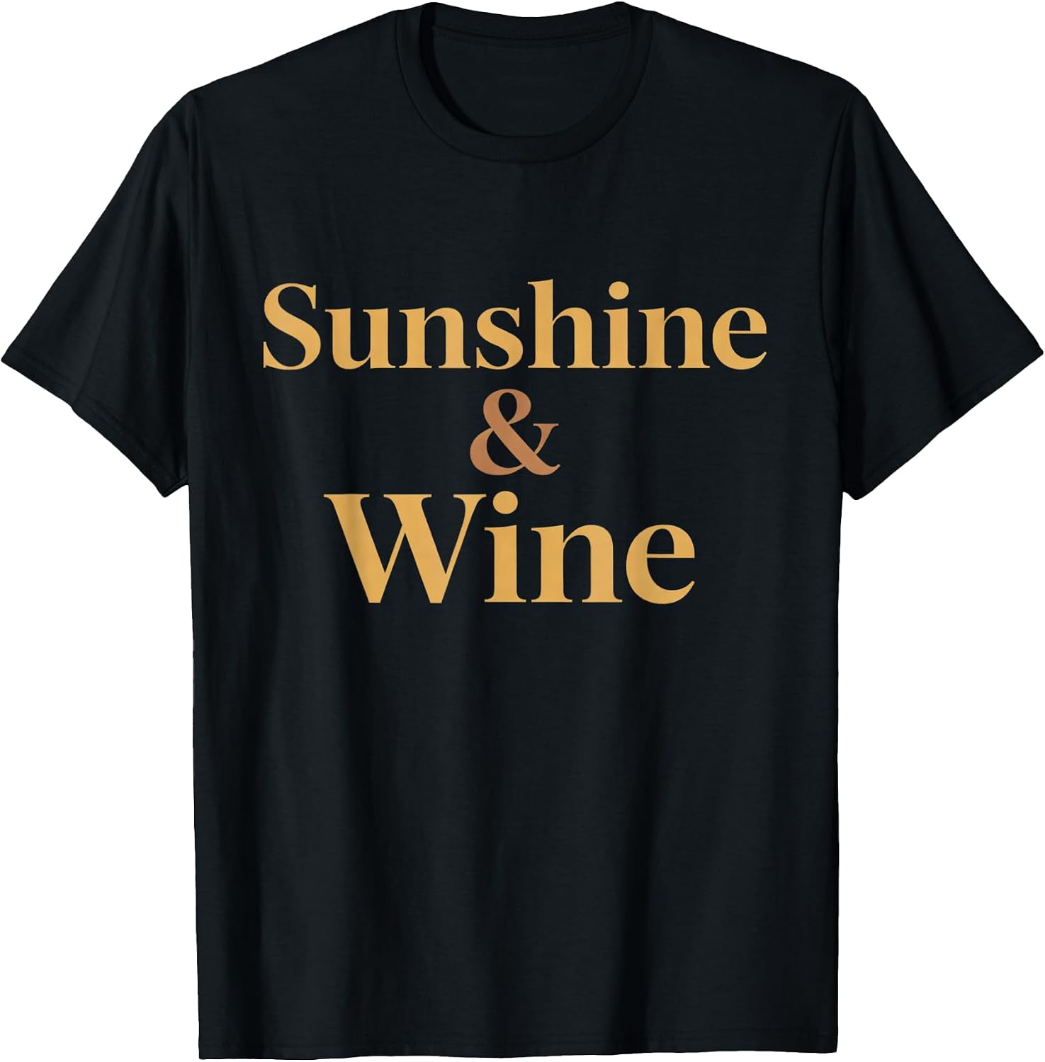 Sunshine And Wine For Summer Treats - Adult & Kids T-Shirts, Sweatshirts & Hoodies apparel design preview 1