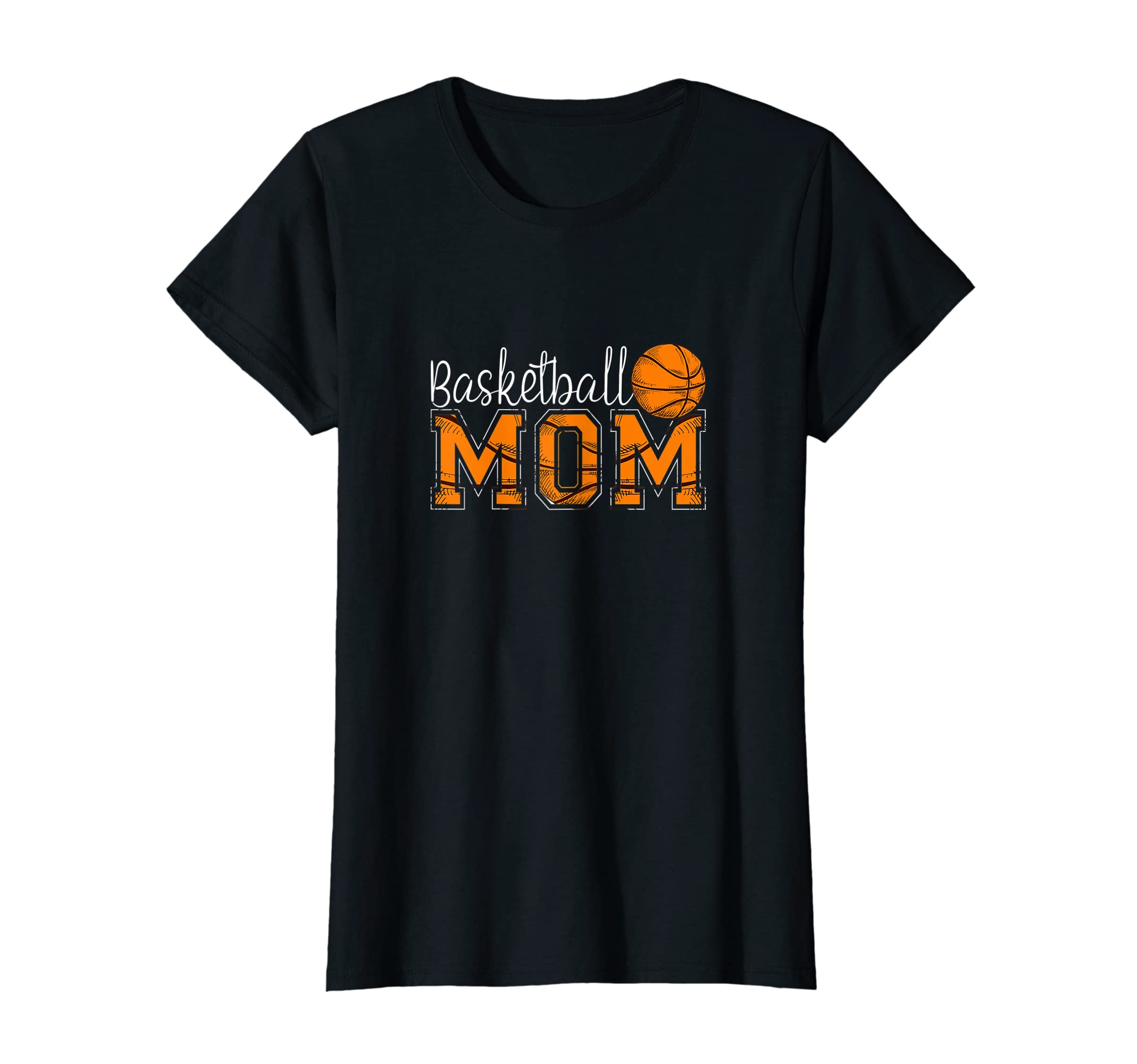 Womens Basketball Mom Game Day Mom Outfit T-Shirt - Unique Graphic Unisex - T-Shirt, Sweatshirt, Hoodie