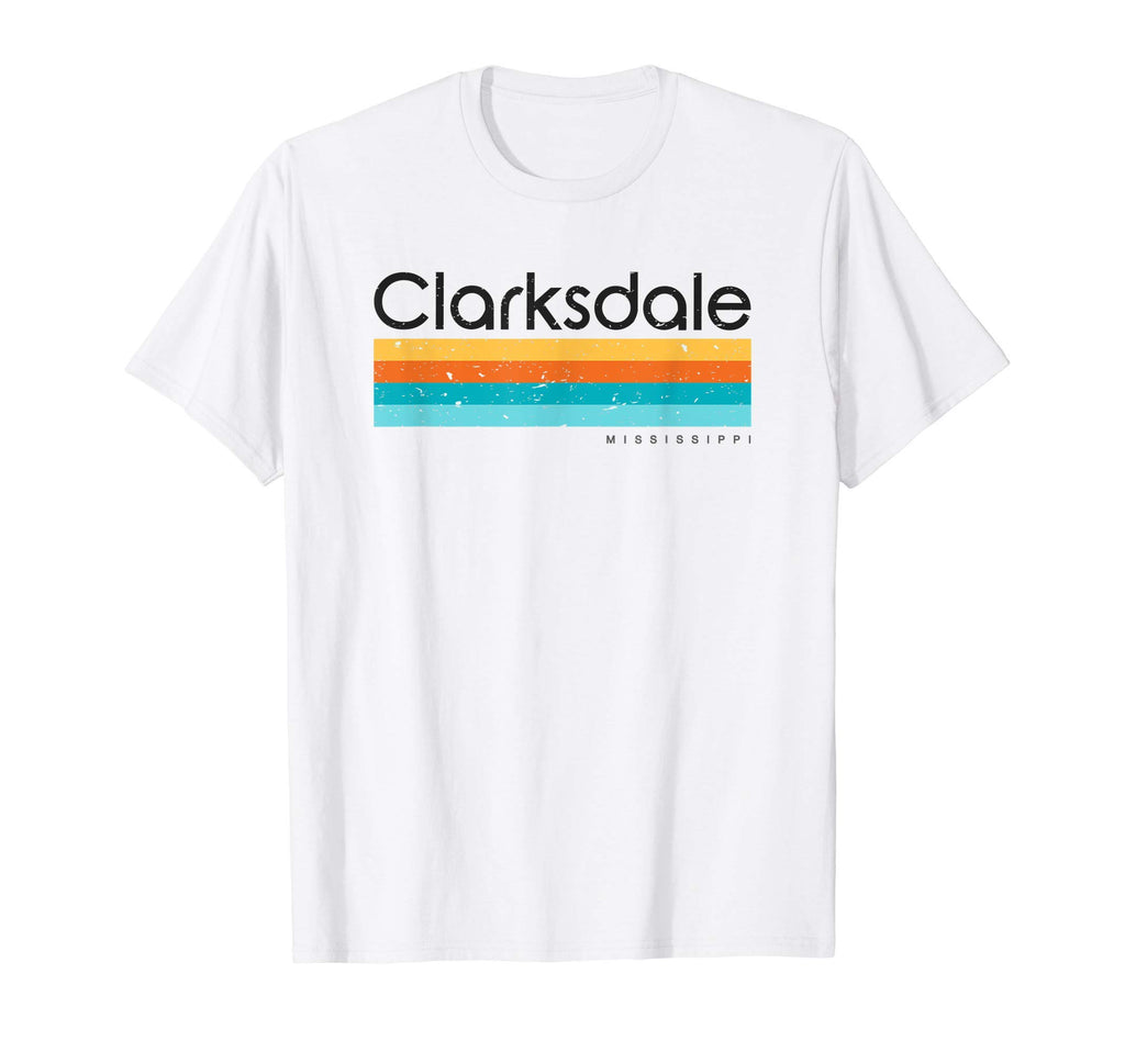 Clarksdale Ms Mississippi Usa T-Shirt - Novelty Apparel Unisex - T-Shirt, Sweatshirt, Hoodie