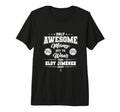 Eloy Jimenez Awesome Moms Tri Blend T-Shirt - Novelty Apparel for Adults - T-Shirt, Sweatshirt, Hoodie