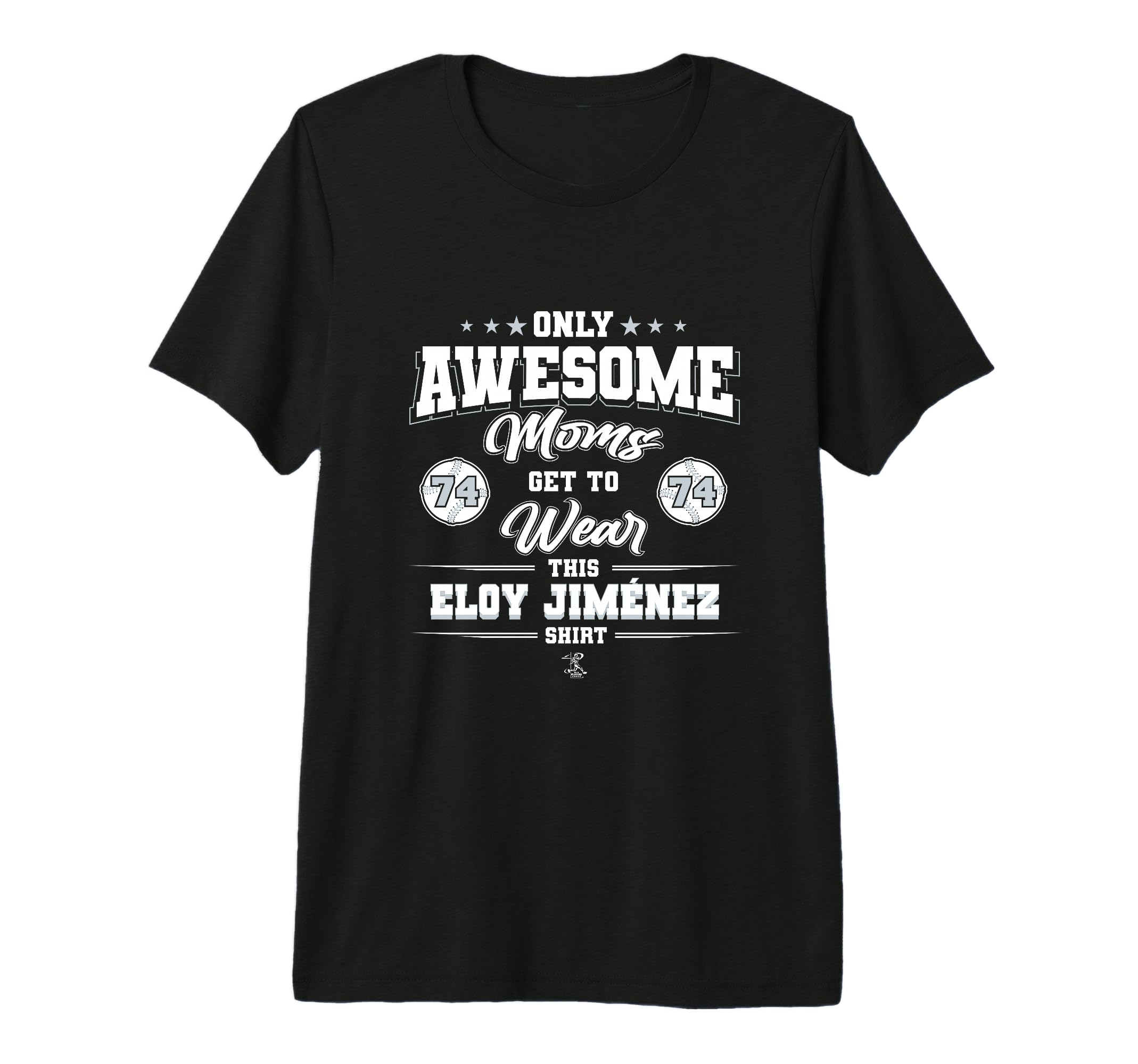 Eloy Jimenez Awesome Moms Tri Blend T-Shirt - Novelty Apparel for Adults - T-Shirt, Sweatshirt, Hoodie