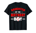 Daughter Birthday Baseball Theme T-Shirt - Trendy Graphic for Adults - T-Shirt, Sweatshirt, Hoodie