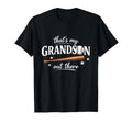 Thats My Grandson Out There Baseball T-Shirt - Trendy Graphic for Adults - T-Shirt, Sweatshirt, Hoodie