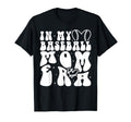 My Baseball Mom Era Groovy Baseball T-Shirt - Streetwear Style for Adults - T-Shirt, Sweatshirt, Hoodie