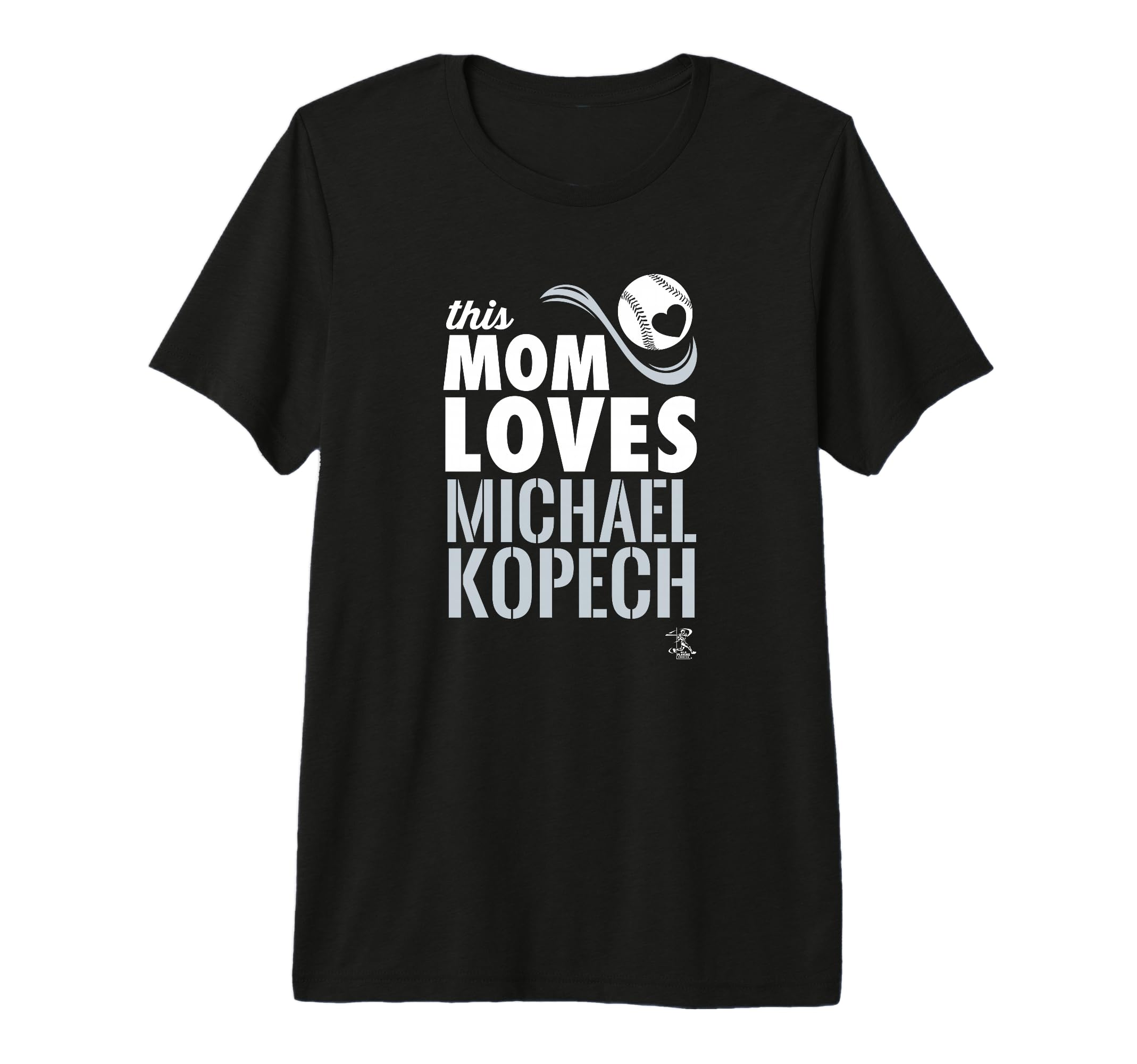 Michael Kopech This Mom Loves Tri Blend T-Shirt - Fun Novelty Design Unisex - T-Shirt, Sweatshirt, Hoodie