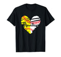 Baseball Softball Auntie Heart T-Shirt - Fun Novelty Design Unisex - T-Shirt, Sweatshirt, Hoodie