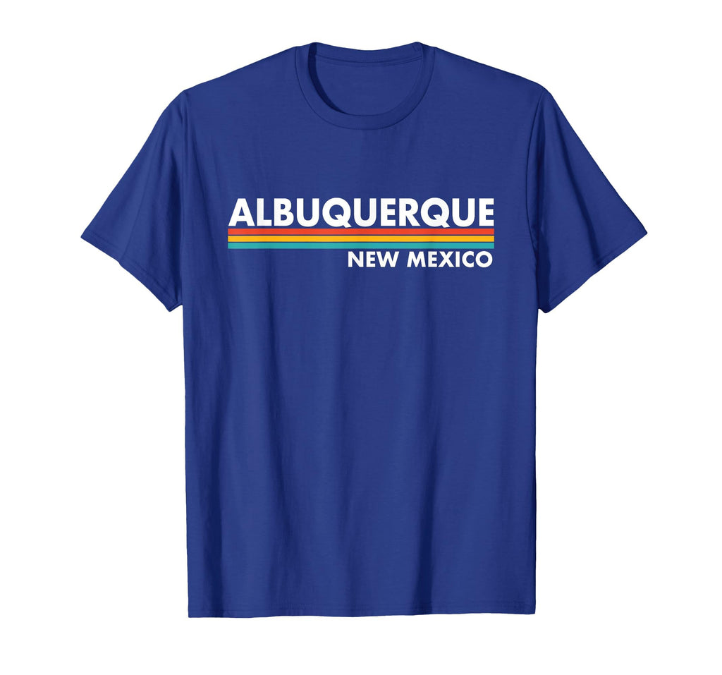 Albuquerque New Mexico Stripes T-Shirt - Streetwear Style for Adults - T-Shirt, Sweatshirt, Hoodie