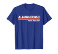Albuquerque New Mexico Stripes T-Shirt - Streetwear Style for Adults - T-Shirt, Sweatshirt, Hoodie