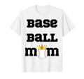 Loud Proud Baseball Mom Softball Mother T-Shirt - Graphic Print Unisex - T-Shirt, Sweatshirt, Hoodie