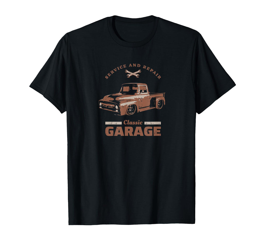 1956 America Stepside Truck T-Shirt - Fun Novelty Design Men Women - T-Shirt, Sweatshirt, Hoodie