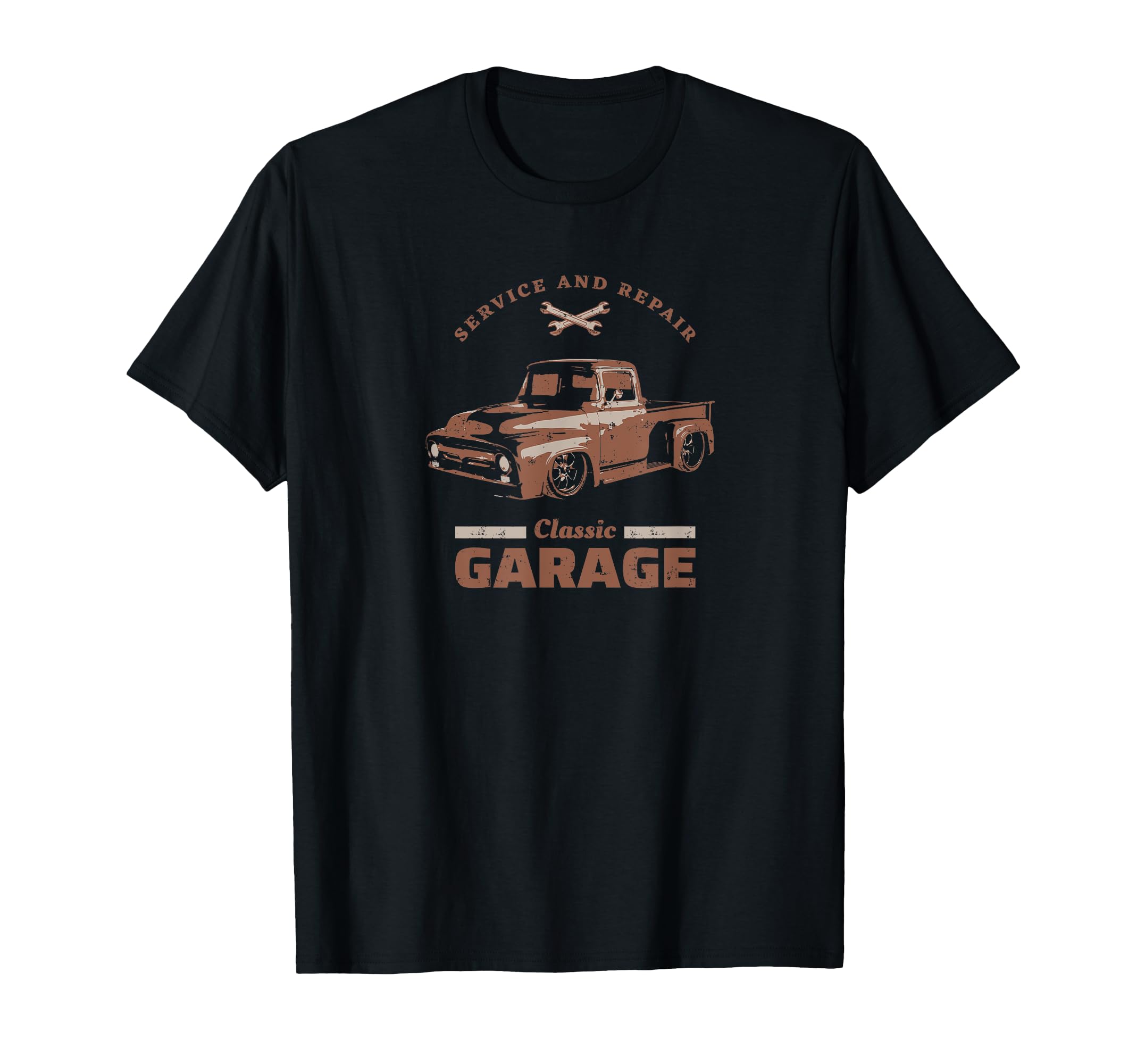 1956 America Stepside Truck T-Shirt - Fun Novelty Design Men Women - T-Shirt, Sweatshirt, Hoodie