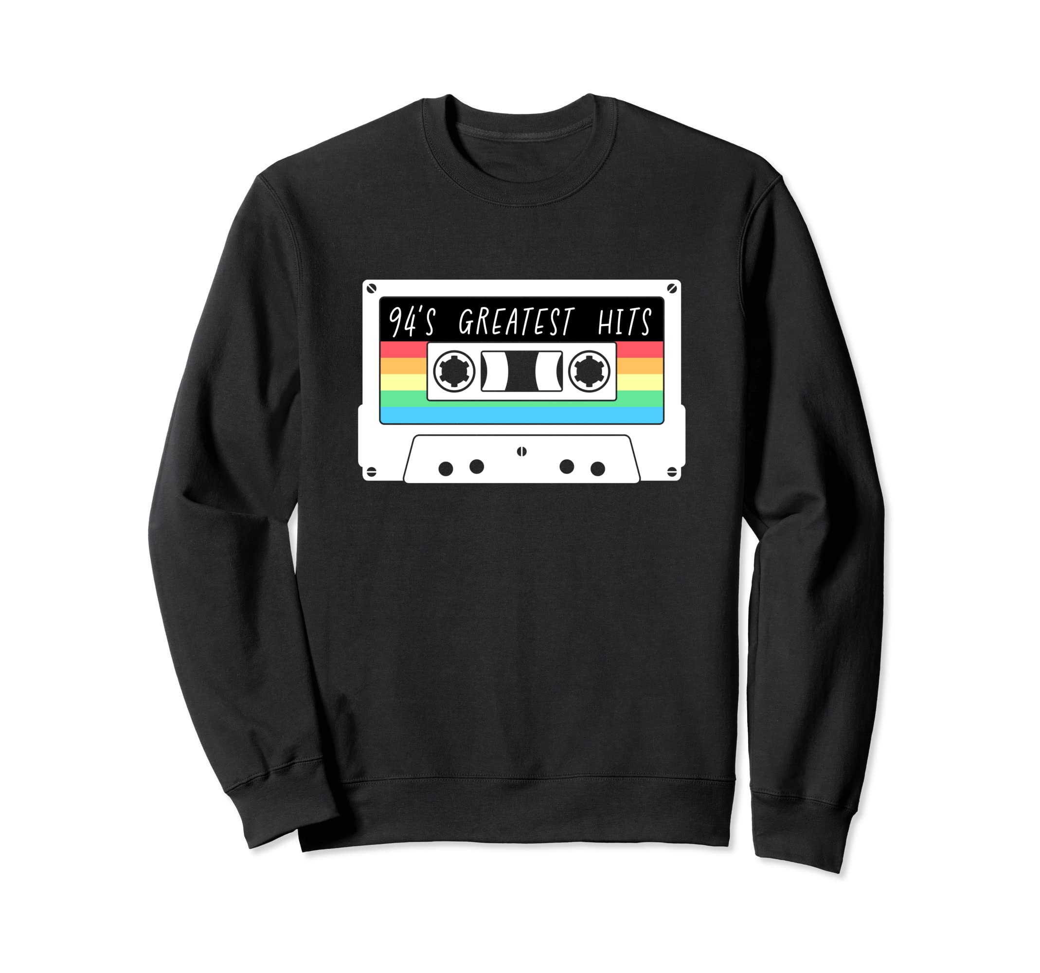 Cassette Tape Birthday 1994 Greatest Sweatshirt - Graphic Print for Adults - T-Shirt, Sweatshirt, Hoodie