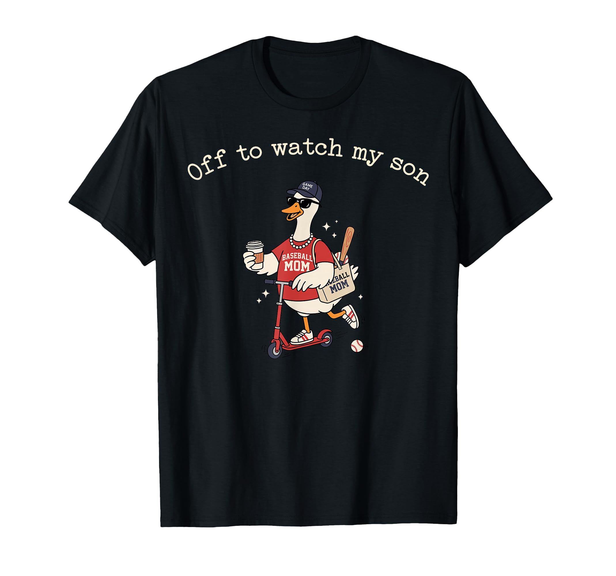 Off To Watch My Son Baseball Funny T-Shirt - Novelty Apparel Men Women - T-Shirt, Sweatshirt, Hoodie