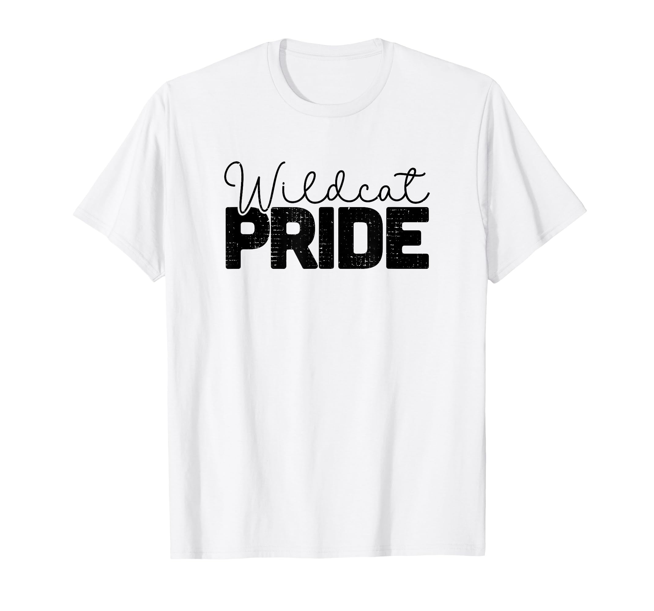 Wildcat Pride Grunge T-Shirt - Streetwear Style for Adults - T-Shirt, Sweatshirt, Hoodie